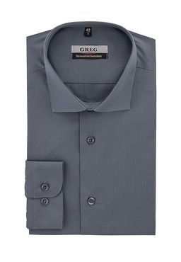 Сорочка мужская длинный рукав GREG 330/139/DGR/Z фото 12