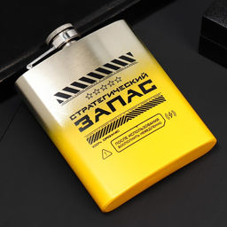 Фляжка Стратегический запас, 210 мл