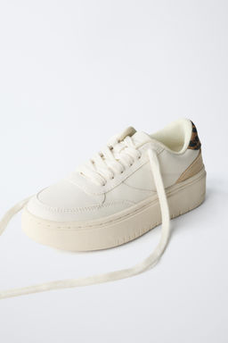 PLATFORM SNEAKERS - Zara фото 3