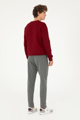 Мужские спортивные штаны антрацитового меланжа - U.s. polo assn фото 4