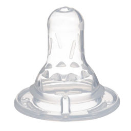 Бутылочка для кормления Basic, классическое горло, стекло, медленный поток., 60 мл., от 0 мес., белая