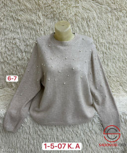 Свитер женский с бусинами - Bruno фото 4