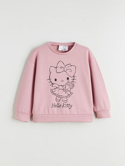Hello Kitty Bask?l? K?z ?ocuk Sweatshirt