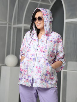 25236 Блуза сиреневый