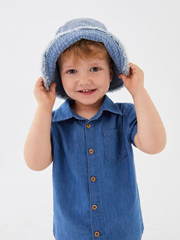 K?sa Kollu Basic Erkek Bebek Jean G?mlek