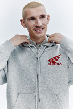 Chaqueta sudadera con capucha y motivo Loose Fit - H&m фото 8