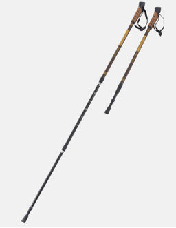 Скандинавские палки BERGER Explorer 3-секционные, 67-135 см, коричневый  фото 2
