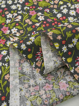 Бязь "Весенний мильфлер", ш.1.5м, хлопок-100%, 120гр/м.кв