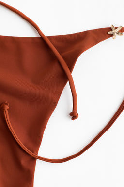 Braga de bikini con tiras de anudar - H&m фото 5