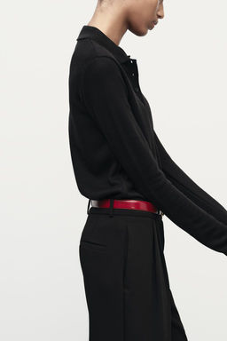 SOFT POLO COLLAR SWEATER - Zara фото 4