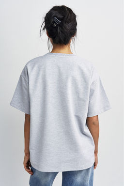 Футболка Никогда не пишу первой Серый меланж - Erist store фото 5