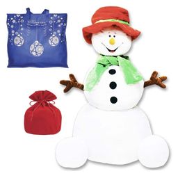 Новогодний подарок с игрушкой "Веселый снеговик", 200 г