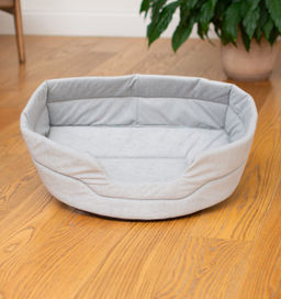 ВИА Лежак полукруглый, серый 38*31*14см 99ред99 91211сер 91211сер