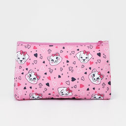 Косметичка на молнии, цвет розовый