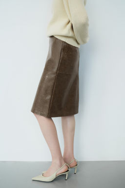 Coated skirt - H&m фото 7
