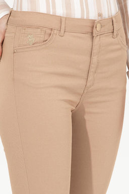 U. S. Polo Assn Женские брюки светло-коричневого цвета - U.s. polo assn фото 6