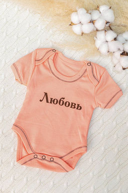 Боди 424002Па Персик