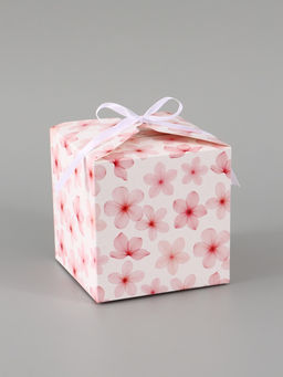 Цена за 10 шт. Коробка подарочная складная «Цветы», 12×12×12 см