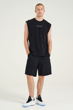 Шорты текстильные Черный - Anta фото 6