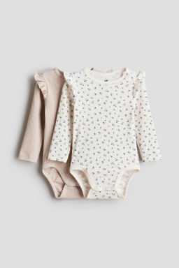 Pack de 2 bodies de algod?n - H&m фото 2
