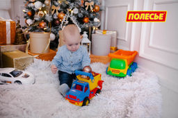 КонсТрак, автомобиль-самосвал (в сеточке) - Полесье фото 11