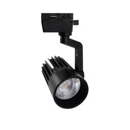 ULB-Q274 25W/4000К BLACK Светильник-прожектор светодиодный трековый. 2200 Лм. Белый свет (4000К). Корпус черный. ТМ Volpe.