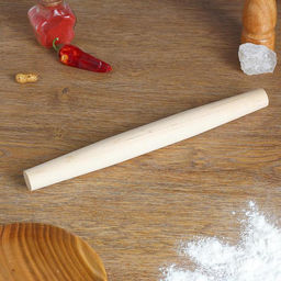 Скалка для теста, дерево берёза, 35×3.5 см