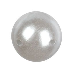 Бусина Zlatka пластик JJBH-02 12 мм 5 х 15 шт №01 Жемчужный