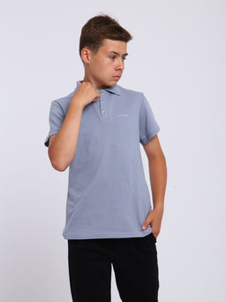 Рубашка-поло "Михаил" серый