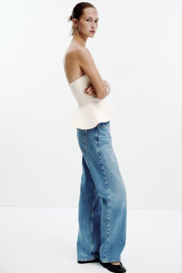 INTERLOCK BANDEAU TOP - Zara фото 4