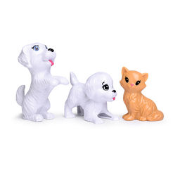 Кукла с аксессуарами "София и семья" в коробке