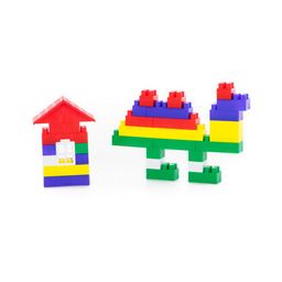 Конструктор Строитель (68 элементов) (в пакете) - Полесье фото 3