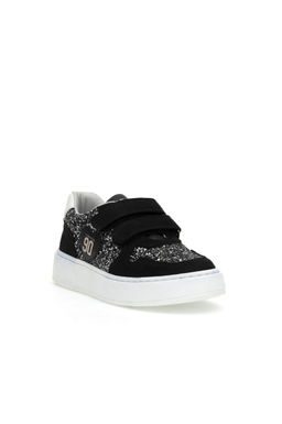 K_z _ocuk Siyah Simli Sneaker Ayakkab_ Sepette S_rpriz _ndirim - U.s. polo assn фото 3