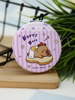 Зеркало раскладное "HappyBara", сэндвич (7*7 см)