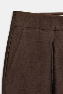 SLIM SATIN TROUSERS - Zara фото 8