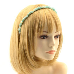 Ободок для волос с амазонитом