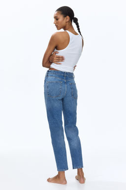 Mom High Waist Ankle Jeans - H&m фото 4