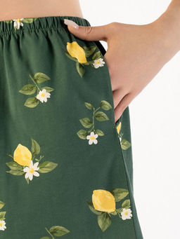 Пижама Indefini 5059TBP желтый хлопок фото 8