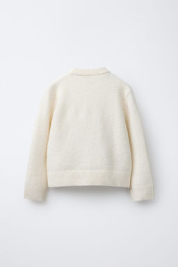 PLAIN KNIT CARDIGAN - Zara фото 2