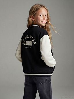 Bask?l? K?z ?ocuk Kolej Ceket