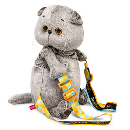 Мягкая игрушка - рюкзак "Басик - обнимашка" 40*21см (Kbp40-001)