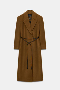 WOOL BLEND COAT ZW COLLECTION - Zara фото 9