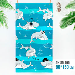 Пляжное полотенце Боцман 150*200/1 шт. - 150*200 Пляжные полотенца