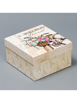 Набор коробок 10 в 1, упаковка подарочная, Шебби, 10?10?6?28?28?15 см