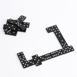 Цена за 2 шт. Домино Время игры «Командирское», 28 шт., 15×5×3 см, костяшка 4×2 см