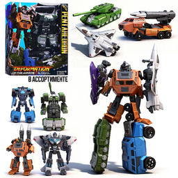 Робот "Роберт" трансформирующийся, в коробке