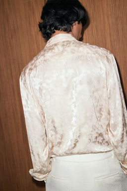 Camisa de saten Regular Fit - H&m фото 3