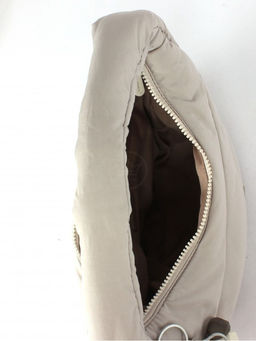 Сумка женская текстиль+брелок д/ключей DJ-СМ 7477-MOONSTRUCK, 1отд, плечевой ремень, серый SALE 265272 - Bobo фото 3