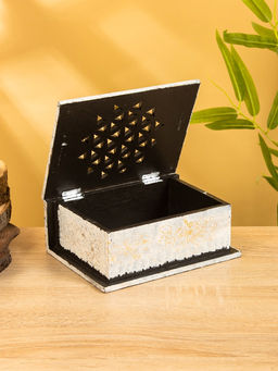 Шкатулка «Цветы», 19×15×7 см, МДФ