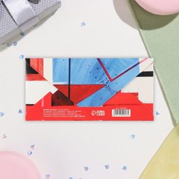 Цена за 10 шт. Конверт для денег Поздравляем! красно-синий фон, 16,5х8 см - Simaland фото 3